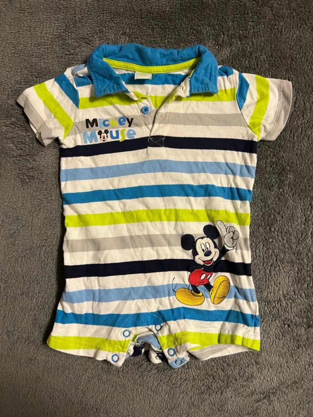 Mickey Mouse Onesie (6-12 Months) - Picture 1 of 2